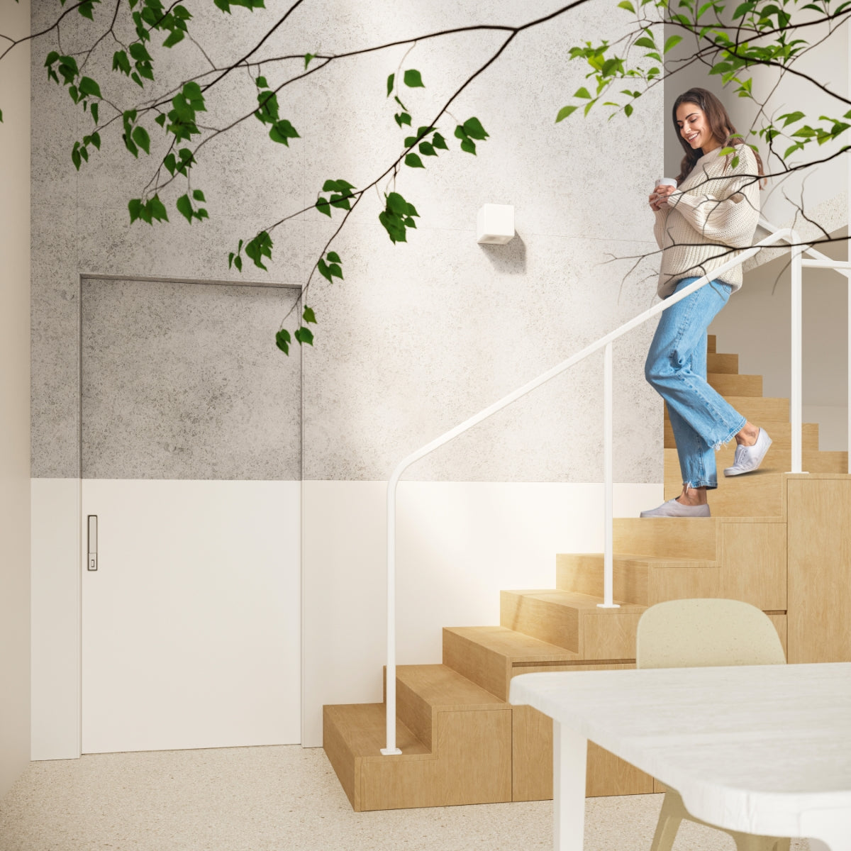 Lampada da parete in ceramica SUBANI