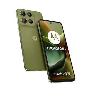 Motorola moto g15 17,1 cm (6.72") doppia sim android 15 4g usb tipo-c 8 gb 256 gb 5200 mah verde - PB6E0020ES