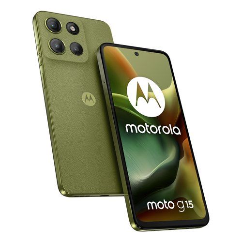 Motorola moto g15 17,1 cm (6.72") doppia sim android 15 4g usb tipo-c 8 gb 512 gb 5200 mah verde - PB6E0028ES