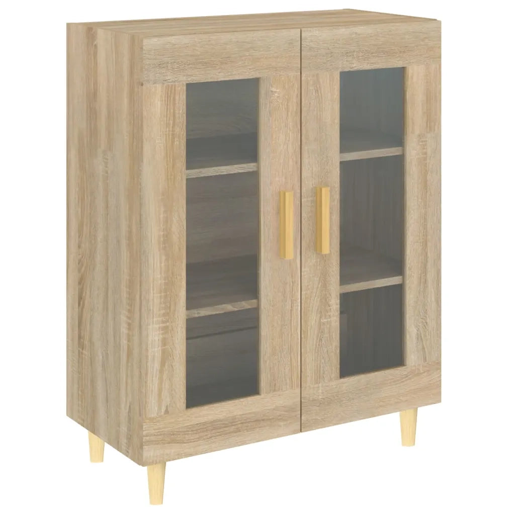 Credenza Rovere Sonoma 69,5x34x90 cm in Legno Multistrato cod mxl 27491