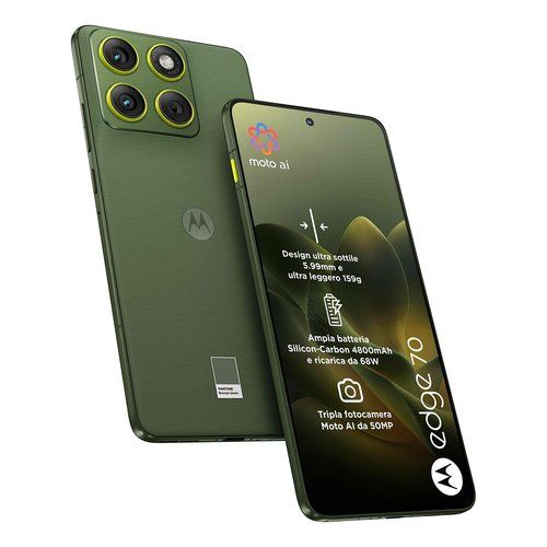 Smartphone motorola pba50033se edge 70 pantone bronze green