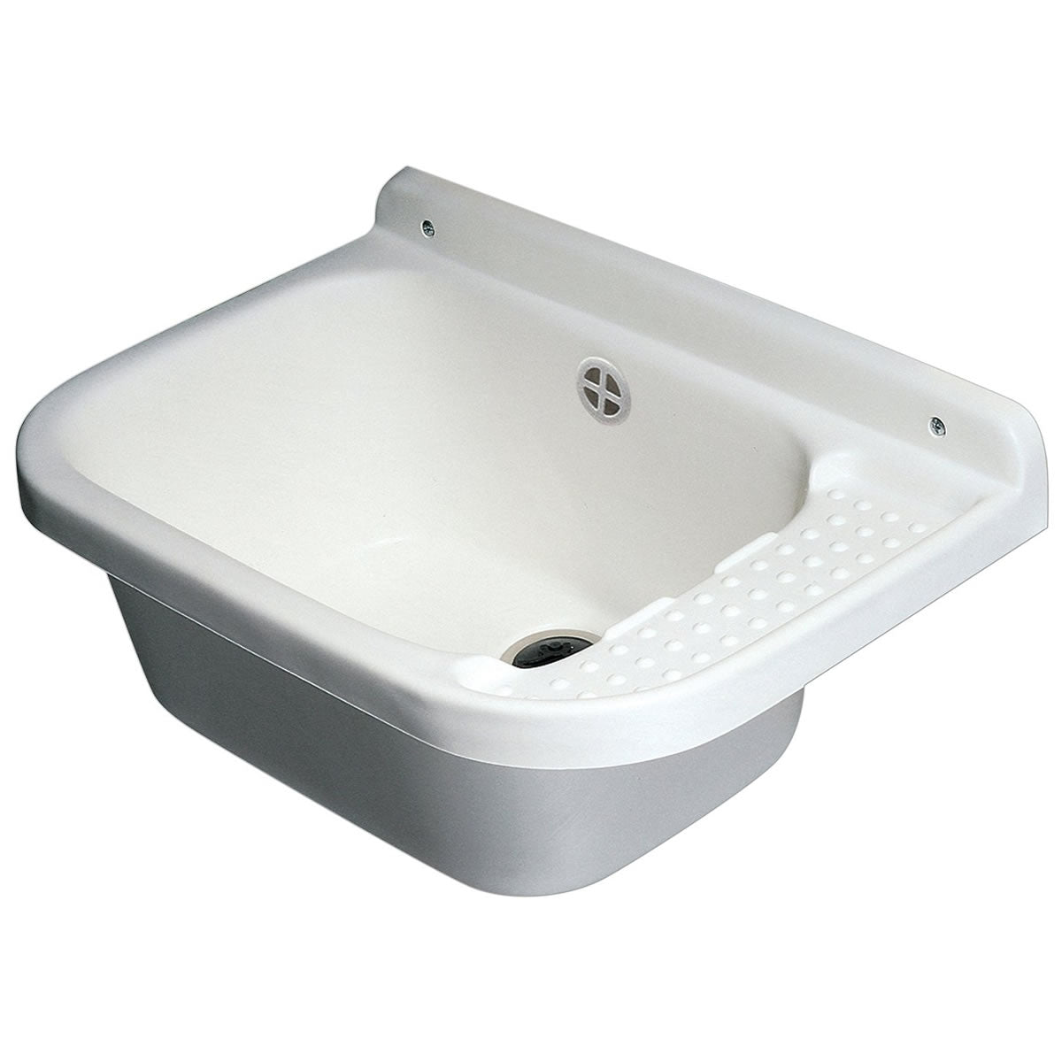 Pilozzo da parete in resina lavatoio cm 60