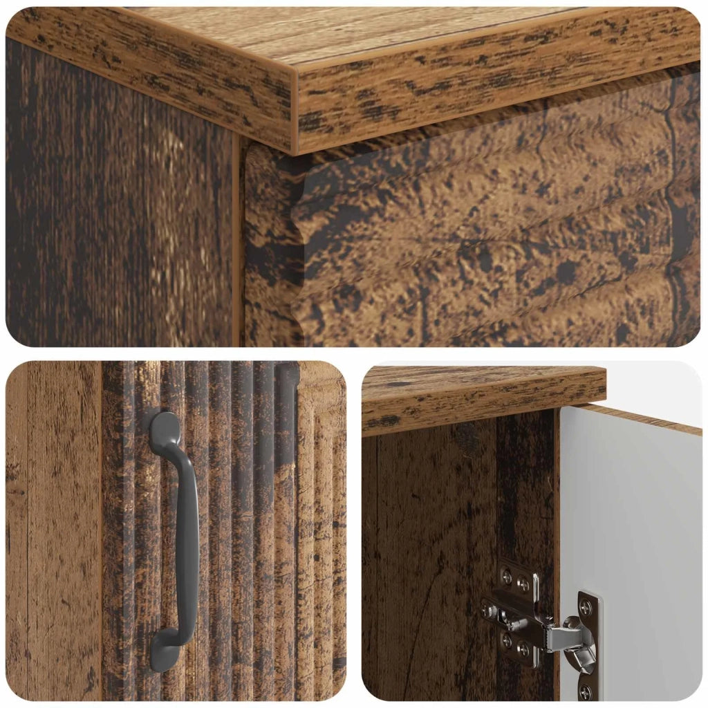 Scrivania Legno antico 142,5 x 50 x 75 cm Legno ingegnerizzato