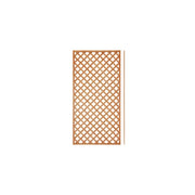 Set da 4 Pannelli Legno bucherellato 50x200
