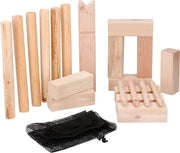 Gioco da lancio estivo per famiglia e amici - Set completo con pezzo reale e bastoni - Gioco educativo e sportivo per tutti - Ideale per feste, barbecue e ricreazione all'aperto