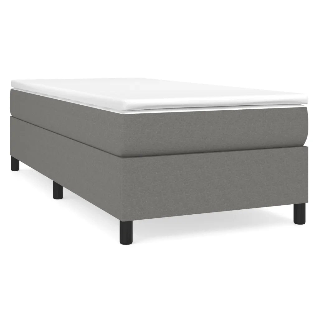 Giroletto a Molle Grigio Scuro 80x200 cm in Tessuto cod mxl 36213