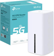 TP-Link Archer NX500 Router 5G Wi-Fi 6 AX3000Mbps Dual Band, Porta Gigabit WAN/LAN +2×Porte Gigabit LAN, Plug & Play, 1024-QAM, 8×5G/LTE, 3×Wi-Fi Antenne Interne, EasyMesh, HomeShield
