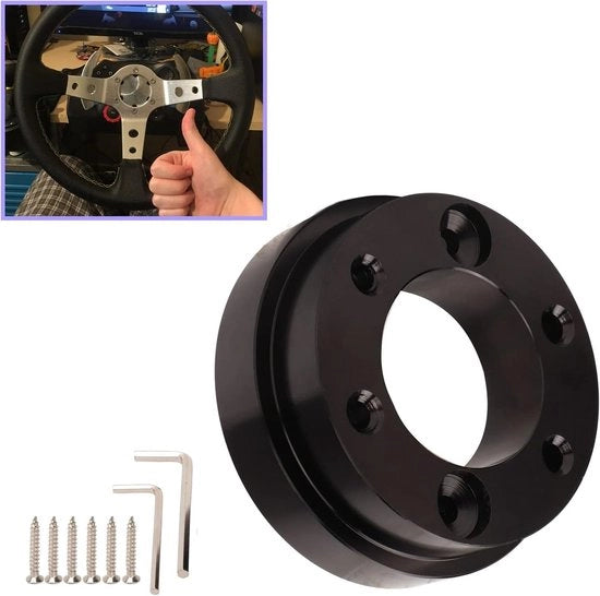 Adattatore per Altoparlante da 70 mm PCD compatibile con stuzzo da 13/14 pollici per stuzzo G25 G27 G29 G920
