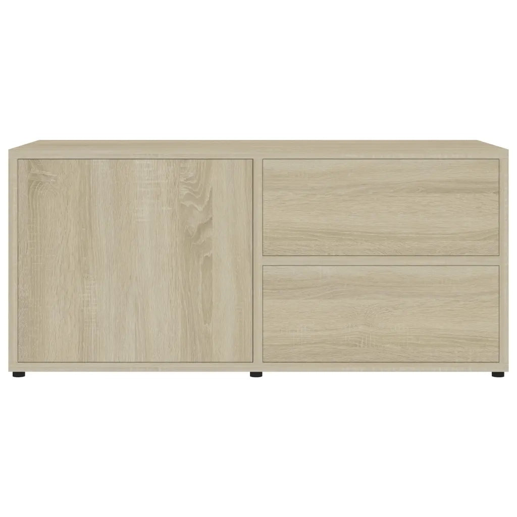 Mobile Porta TV Rovere Sonoma 80x34x36 cm in Truciolato cod mxl 5579