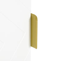 Pensile Mobile Bagno Sospeso con Anta Decorata 40x15x60 cm in MDF Bianco