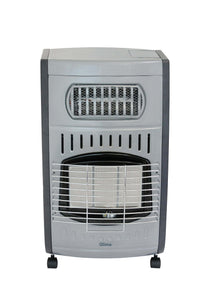 Stufa a Gas Gpl da Interno ad Infrarossi Ventilata 4.2 kW + 2.0 kW Qlima GH3062RF Grigia