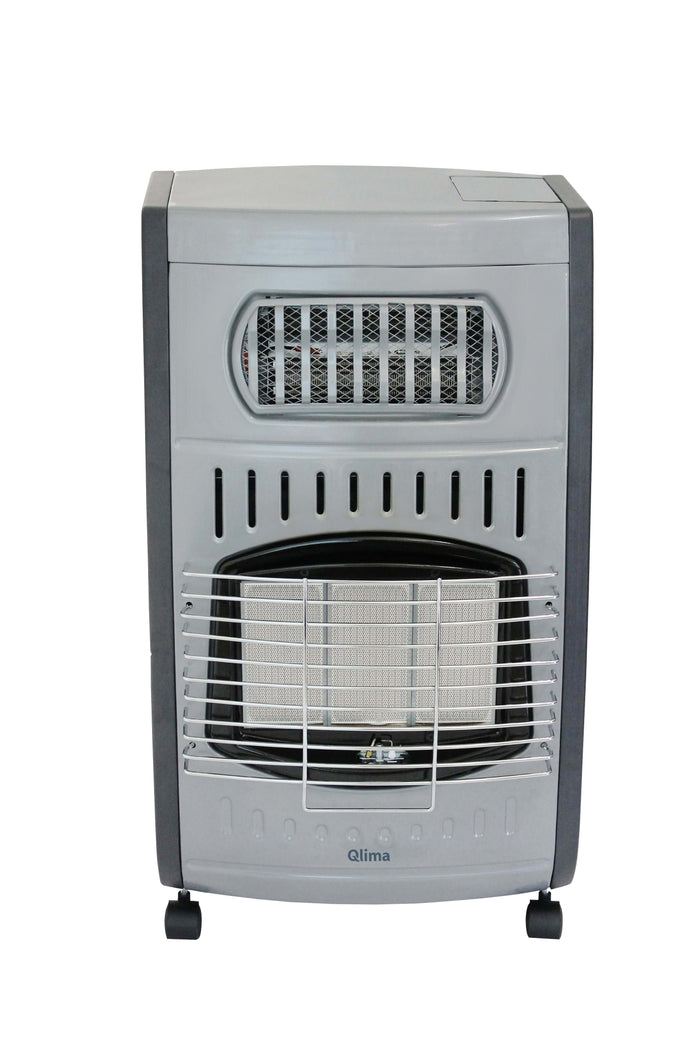 Stufa a Gas Gpl da Interno ad Infrarossi Ventilata 4.2 kW + 2.0 kW Qlima GH3062RF Grigia