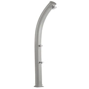Doccia Tradizionale In Alluminio Jolly Con Miscelatore E Lavapiedi Colore Inox Paint Cv-A525/9007