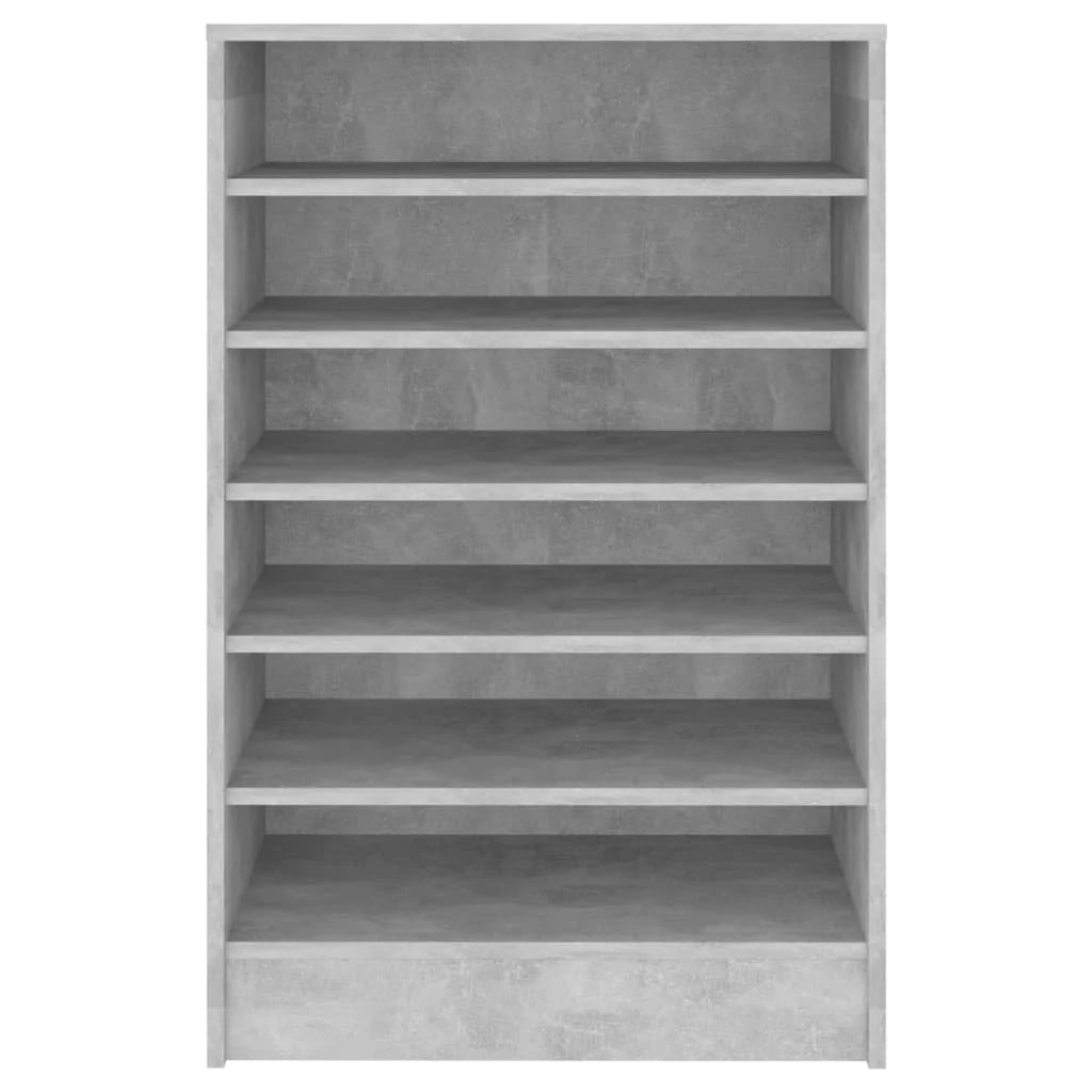 Scarpiera mobile contenitore per scarpe mobile per ingresso/corridoio/soggiorno 60 x 35 x 92 cm legno ingegnerizzato grigio 02_0021837