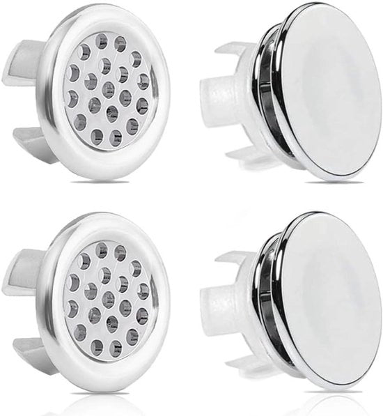 Set di 4 Decorative Coppe per Drenaggio - Accessori per la Cucina e la Bagno