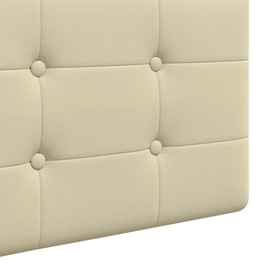 Testiera | Testata sospesa Crema Similpelle