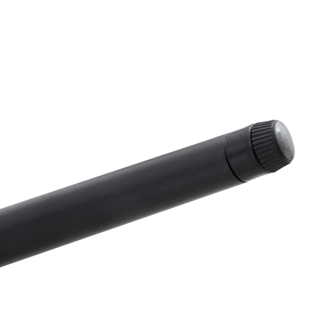 Set tavolo rotondo Ø100 cm con sedie, marrone e nero