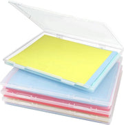 Cassa trasparente per documenti A4 per organizzare documenti, lettere, album, riviste e progetti - Soluzioni di archiviazione per ufficio