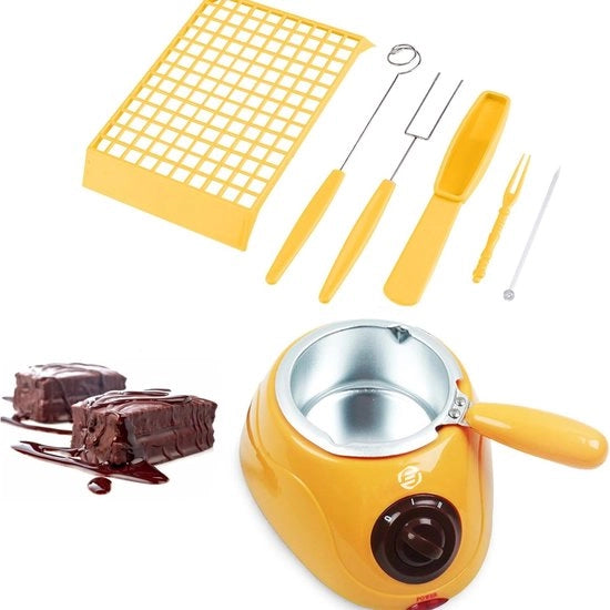 Fonduta di Cioccolato - Qualità Premium - Smaltimento Cioccolato - Riscaldatore di Cioccolato - Smeltatore di Cioccolato