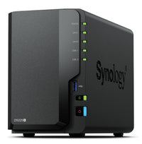 Nas synology ds225+ 2hd 3.5/2.51p lan rj45/1gbe/2p usb3.0