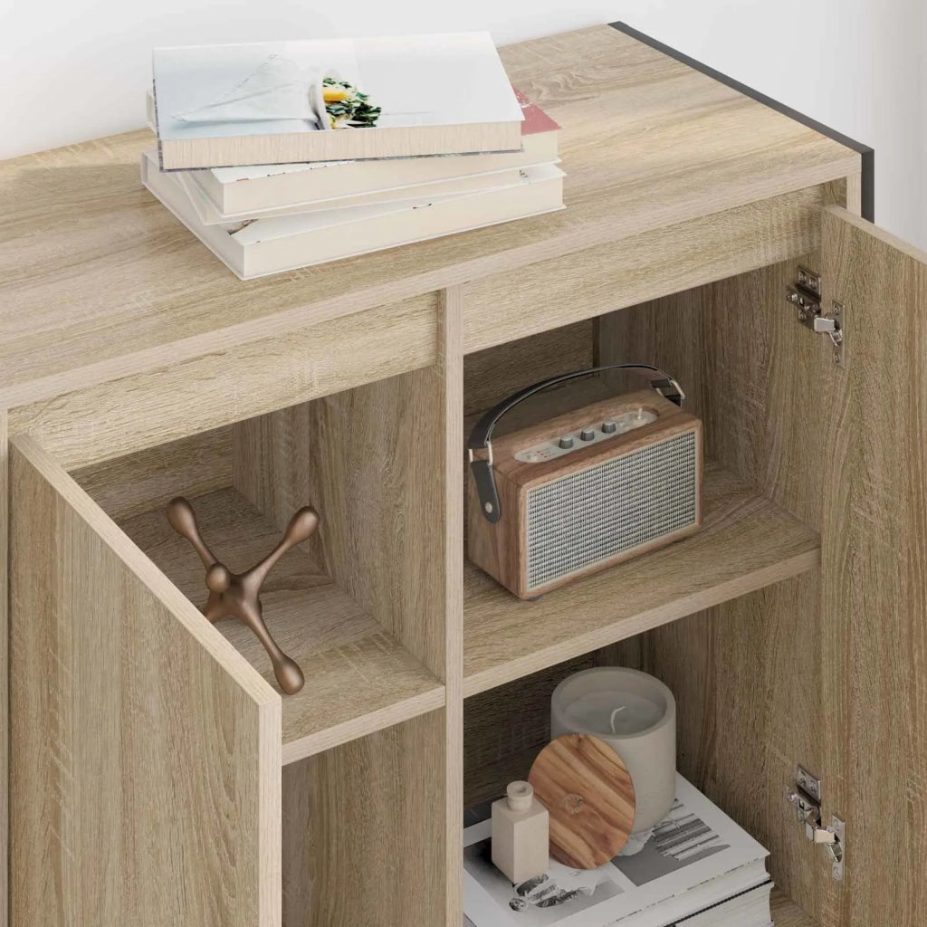 Mobile laterale | Tavolo laterale | Tavolino Sonoma 79 x 36 x 75 cm Legno multistrato
