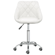 Sedia da Ufficio Girevole Bianca in Similpelle cod mxl 58087