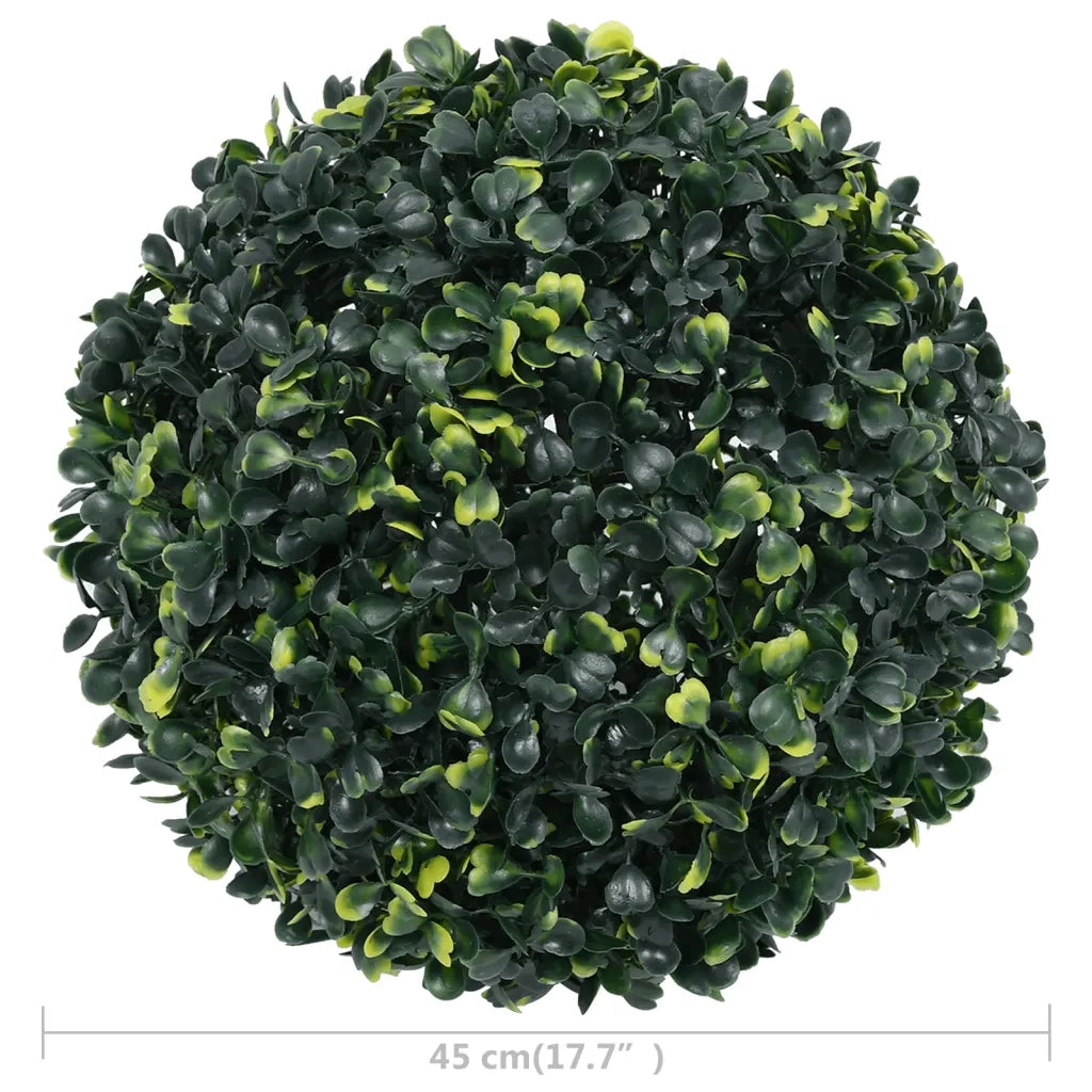 Sfere di Bosso Artificiale 2 pz 45 cm 315469