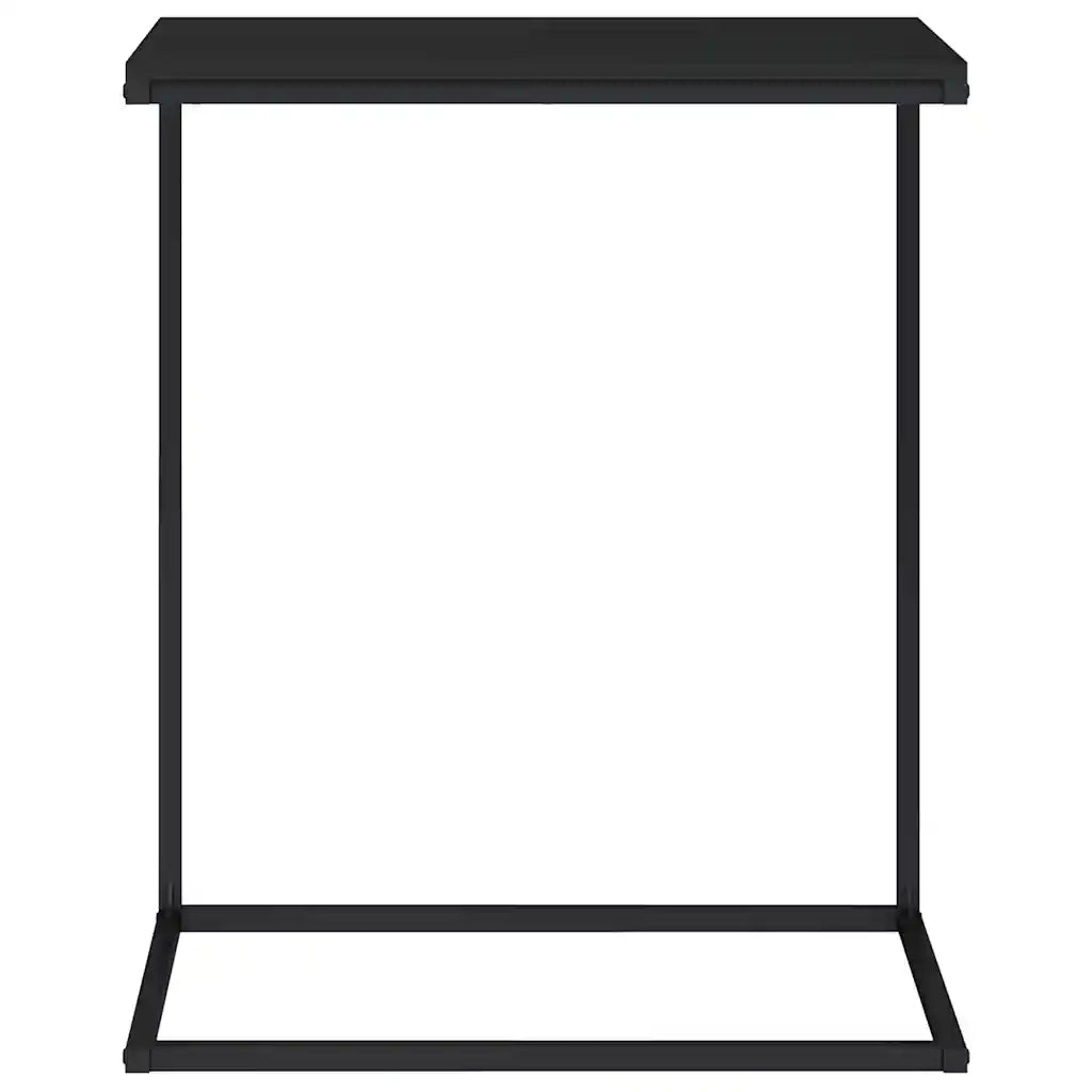 Tavolino da Salotto Nero 55x35x66 cm in Legno Multistrato cod mxl 63754
