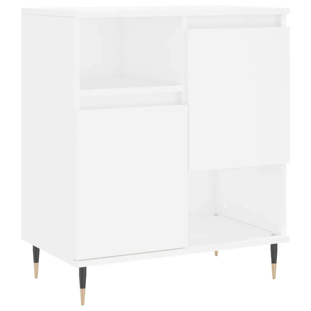 Credenza | Madia | Buffet da pranzo | Armadio da pranzo Bianca 60x35x70 cm in Legno Multistrato