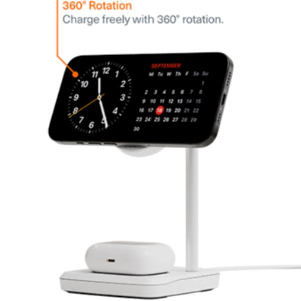 Qi2  2in1  chargebase  -  white - CY5099BUNCP