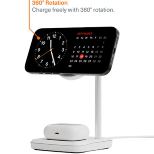 Qi2  2in1  chargebase  -  white - CY5099BUNCP