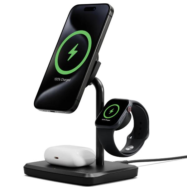 Qi2  3in1  chargebase  -  black - CY5100BUNCP