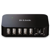 D-link dub-h7 usb 2.0 type-b 480 mbit/s nero