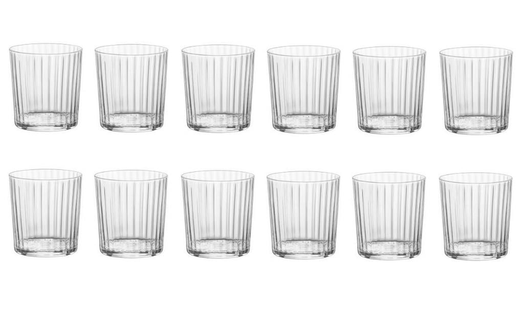 Set 12 Bicchieri Negroni in Vetro Exclusiva 35 cl Bormioli Rocco