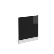 Vicco Pannello frontale Nero lucido 60 cm senza piano di lavoro