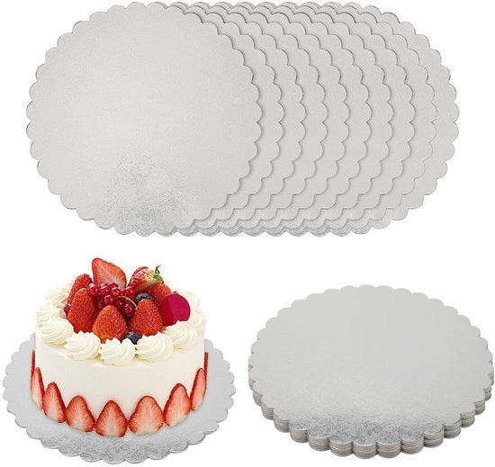 Tavoli per torte - 20 pacchi - Argento
