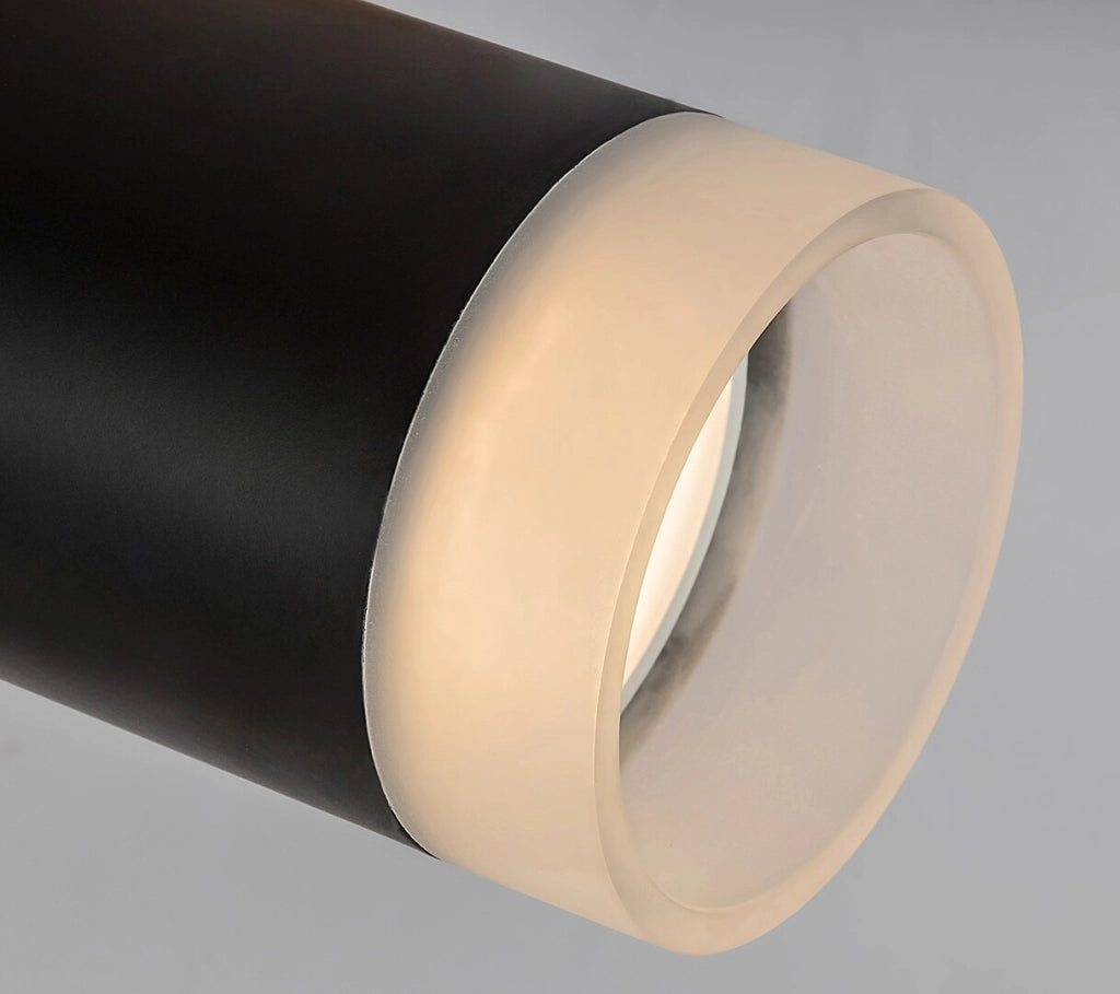 Spot plafoniera orientabile Toras rovere/nero 4xGU10 Rabalux