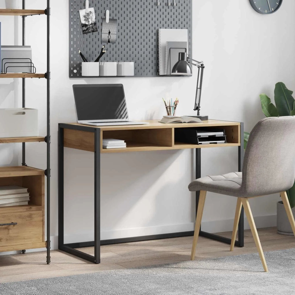 Scrivania Rovere Artigianale 100 x 50 x 75 cm Legno multistrato 886479
