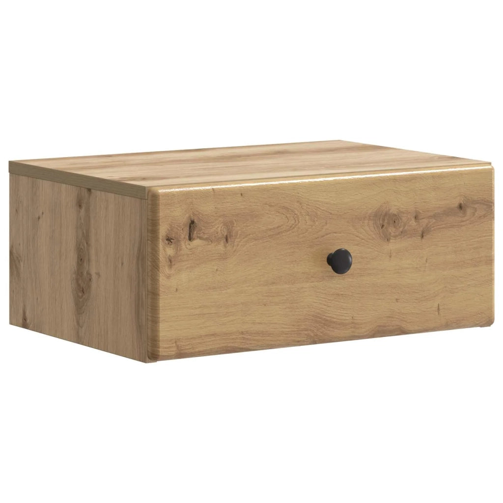 Mobiletto da notte a muro Rovere Artigianale 49 x 34,5 x 20 cm 899143