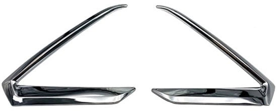 Copertura lampista posteriore Argento - 1 coppia - ABS - Trims - Adatto per Lexus UX200/UX250h/UX260h 2019-2022 - Non adatto per modello F SPORT - Copertura lampo posteriore