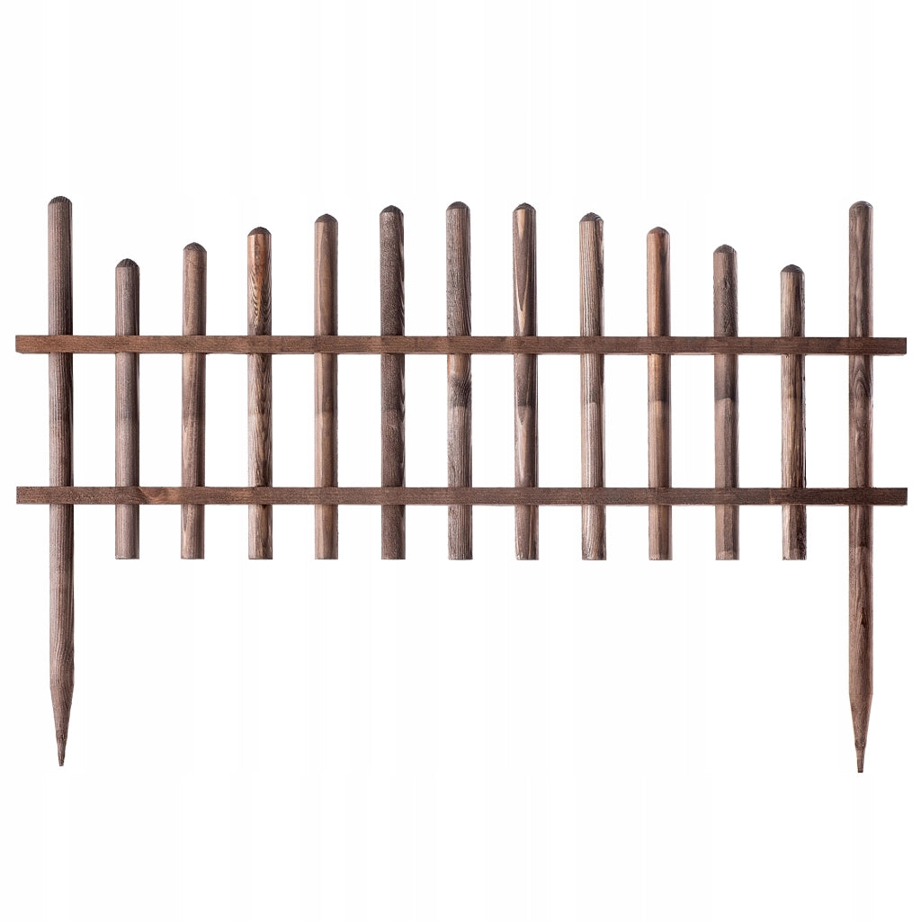 Recinzione da giardino in legno KADAX, bordura per aiuole 85x35 cm, legno di pino