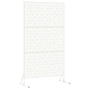 Schermo per Privacy Bianco 100 x 50 x 180 cm Acciaio CFW7264709