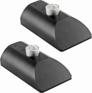 MUL-T-LOCK MVP1000 Doppio - Set di 2 Serrature Antifurto Robuste per Veicoli Commerciali, Chiusura Manuale PushLock