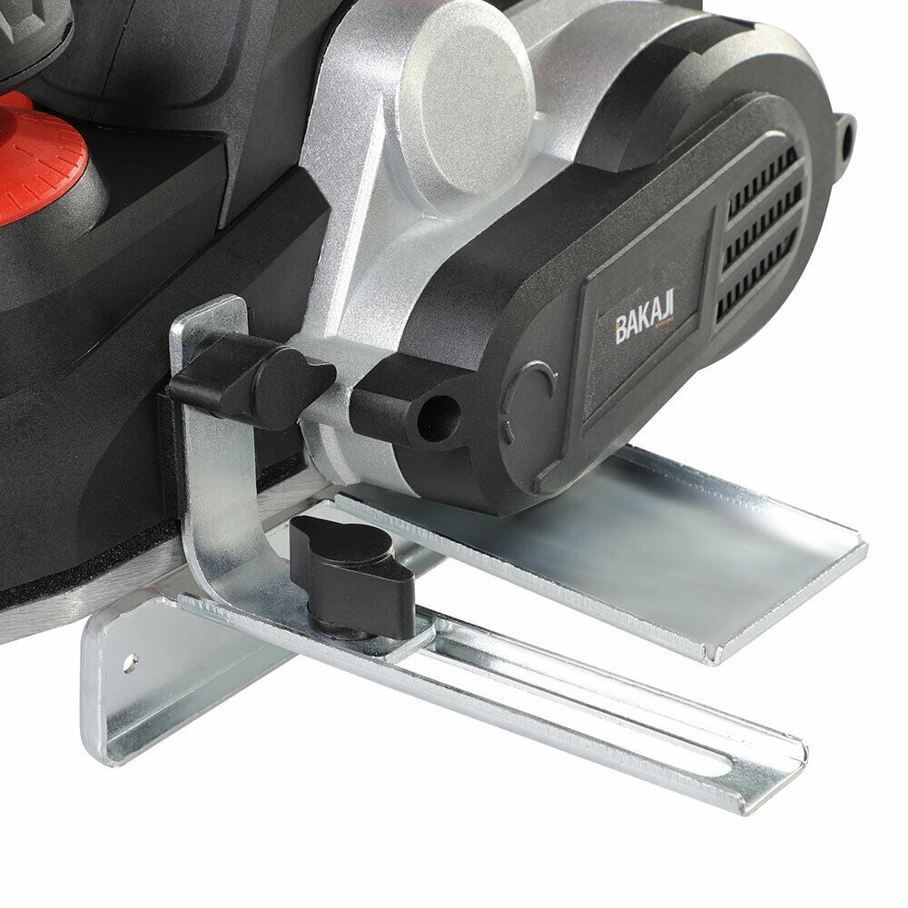 Pialla Elettrica Piallatrice 750W Levigatrice Pialletto Legno + Guida Parallela