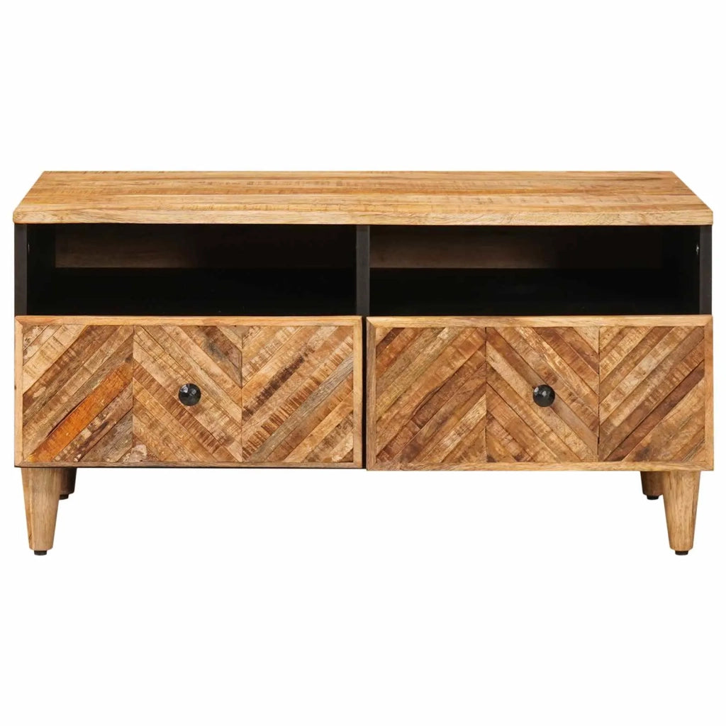 Tavolino da salotto con cassetto Marrone 80 x 54 x 40 cm 4018929