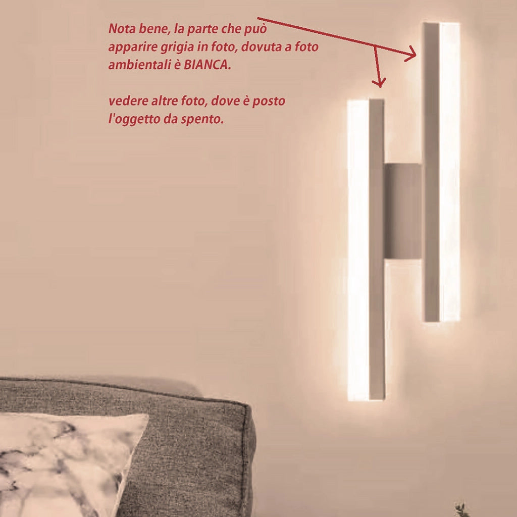 Applique Lampada da parete per muro a LED 10W moderna doppia Luce per interno