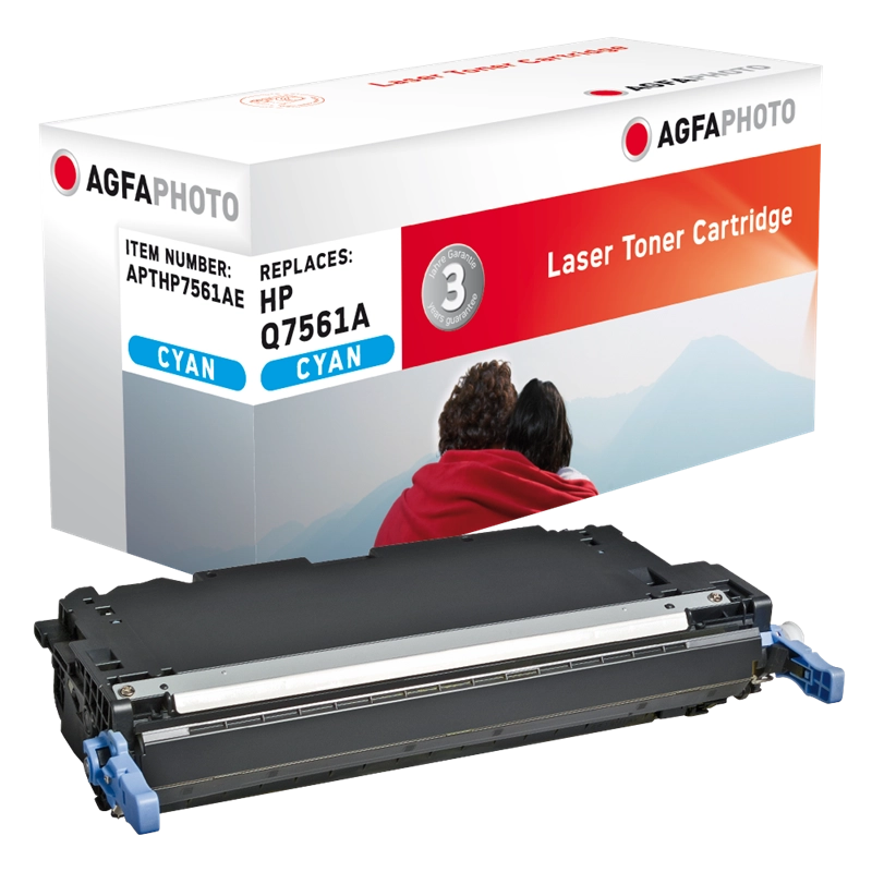 ORIGINAL Agfa Photo toner ciano APTHP7561AE ~3500 Seiten Agfa Photo Q7561A