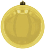 Decorazione di Natale XXL in Oro - Resistente al Gelo - Resistente alle Intemperie - Decorazione di Giardino - 20 cm - 1 Pezzo - Decorazione di Giardino