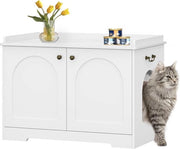 Casa per Gatti con Porte - Mobili per Gatti Ombreggiamento - Cassetto per Gatti - Mobili per Gatti Ripostiglio