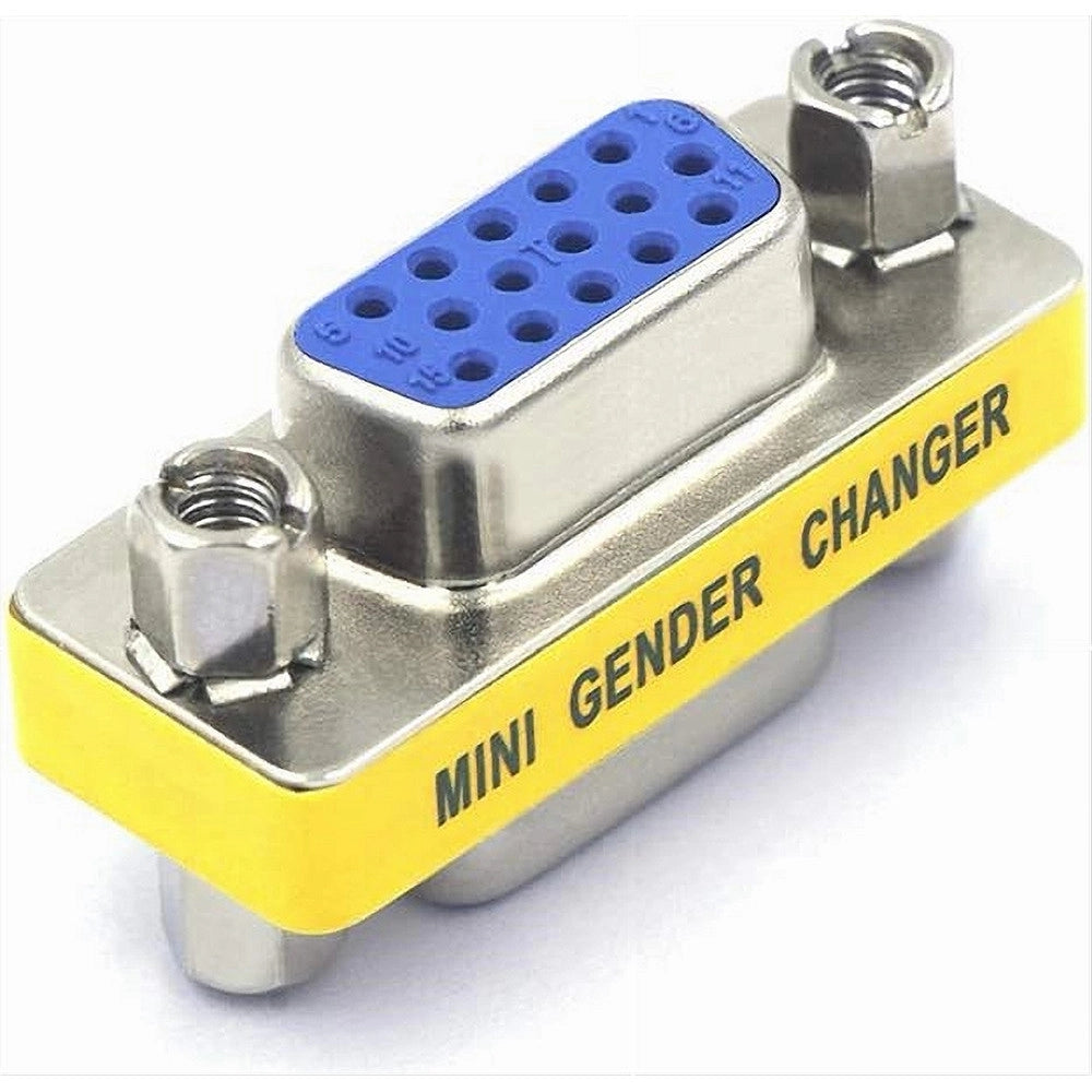 Trade Shop - Connettore Vga Femmina A Femmina Video 720p Adattatore Prolunga Cavo Tv C-058 -